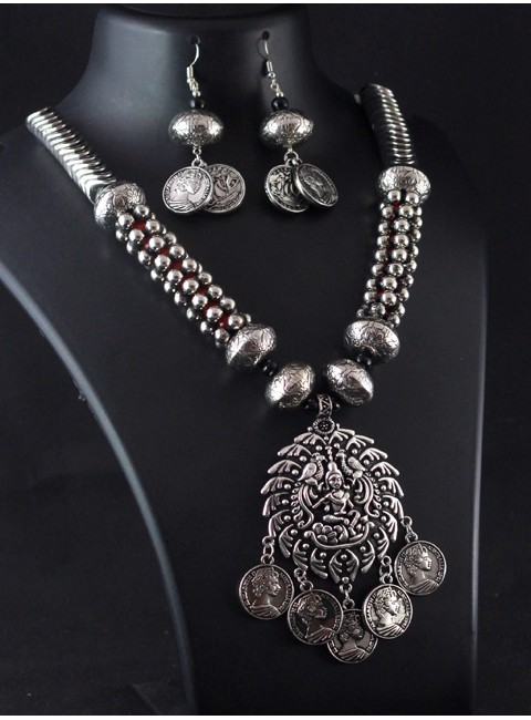 Oxidised Jewelry Set